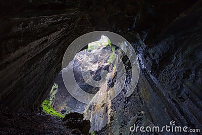 Gomantong Cave,Sabah Stock Photo